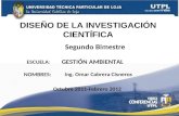 UTPL-DISEÑO DE LA INVESTIGACIÓN CIENTÍFICA-II-BIMESTRE-(OCTUBRE 2011-FEBRERO 2012)