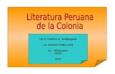 Literatura peruana de la colonia