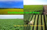 Los Fertilizantes en el Peru