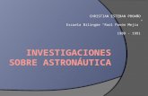 Investigaciones Sobre Astronáutica por Christian E. Proaño