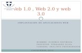 Web1.0 - Web 2.0 - Web 3.0