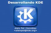 Desarrollando KDE