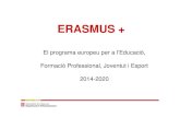 PRESENTACIÓ ERASMUS+ A L'INST. JAUME CALLÍS