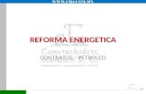 Reforma energetica. Petróleo México Aspectos contractuales