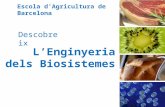 ESAB UPC Enginyeria de biosistemes curs 2012-13
