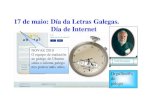 Día das Letras Galegas e Día da Internet