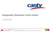 Adopcion De Software Libre Swl  Cantv