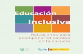 13. educación inclusiva. reflexión para acompañar el cambio en la escuela..