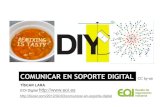 Comunicar en soporte digital 2012