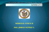MODULO NTICS II REDES INFORMÁTICAS