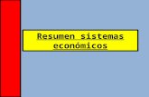 Resumen sistemas economicos