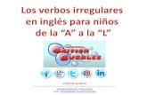 Los verbos irregulares en inglés para niños