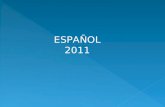 Español 2011