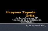Itzayana Zepeda Ortiz'!