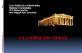 Civilizacion Griega. Antecedentes