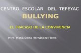 Bullying o acoso esolar