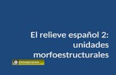 El relieve español. Unidades morfoestructurales