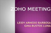 Zoho Meeting...