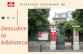 Presentación de la Biblioteca del Instituto Cervantes de Toulouse