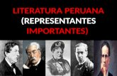 Literatura peruana (representantes importantes)