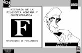HISTORIA DE LA FILOSOFÍA MODERNA Y CONTEMPORÁNEA 14 / FILOSOFÍA EN ESPAÑA (SIGLO XX): ORTEGA Y GASSET
