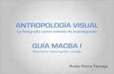 Antropología Visual Y Macba I