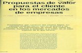 LA PROPUESTA DE VALOR por JAMES C. ANDERSON, JAMES A. NARUS Y WOUTER VAN ROSSUM