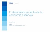 El desapalancamiento de la economía española