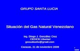 Situacion del Gas Natural en Venezuela
