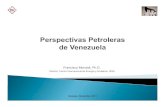 Perspectivas petroleras venezolanas