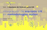 UX Nights Vol 02.03: Equipos ágiles de UX