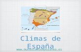 Climas y climogramas de España