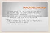 Macroeconomia presentacion