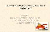 La medicina colombiana en el siglo xix oa.