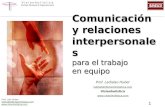 Lalo Huber - Comunicación y relaciones interpersonales para el trabajo en equipo