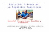 Situacion Colegios Privados en Republica Dominicana