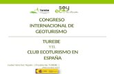 Congreso Internacional de Geoturismo oct 2013 Cabra-Córdoba
