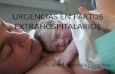 Urgencias en partos extrahospitalarios