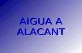 Aigua a Alacant