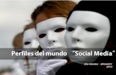 Perfiles del mundo social media (Social Media user profile types)