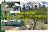 ACTIVIDADES PEDAGOGICAS CIENCIAS NATURALES Y EDUCACION AMBIENTAL CEEL, 2012