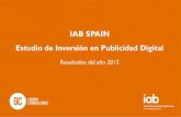 [2012] Informe Inversi³n Publicidad 2012