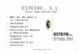 ESTEIRE, S.L. - Presentación empresa.