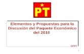Propuesta 2010 Pt Y Convergencia