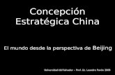 Concepcion Estrategica China