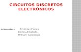 Circuitos discretos electrónicos