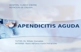 Apendicitis Aguda : Manejo y Técnica quirurgica