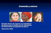violencia y femicidio