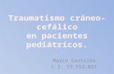 Traumatismo craneocefálico en emergencias pediátricas.