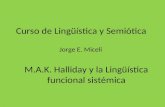 Halliday la linguistica funcional sistemica